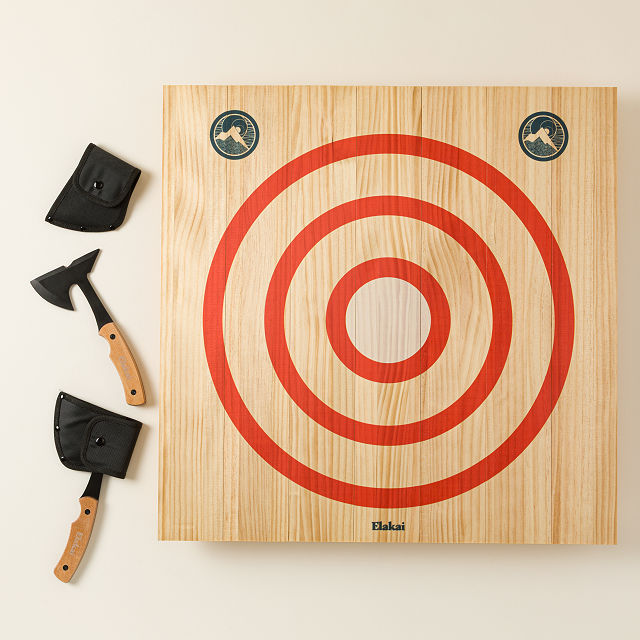 Complete Axe Throwing Game Set