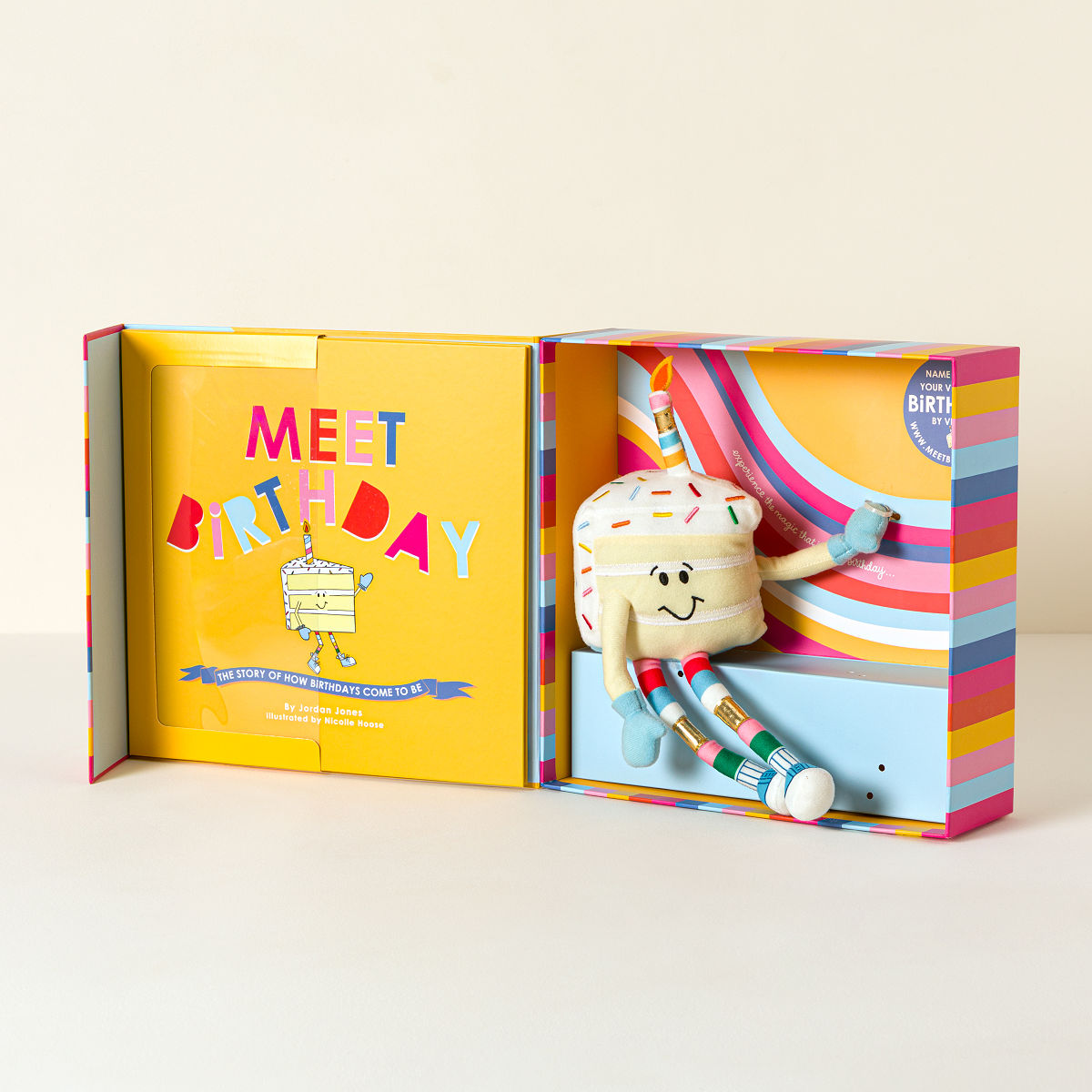 Meet Birthday Book & Plush Gift Set