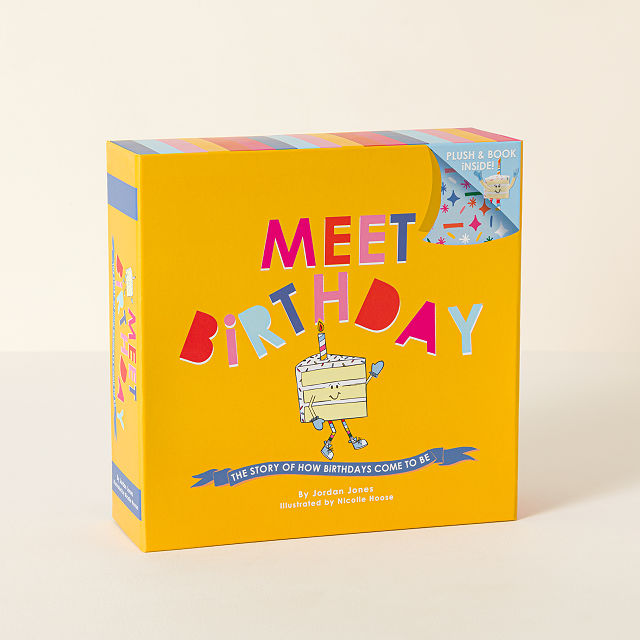 Meet Birthday Book & Plush Gift Set