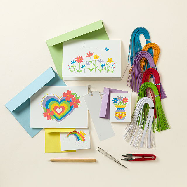 DIY Quilling Greeting Card Kit