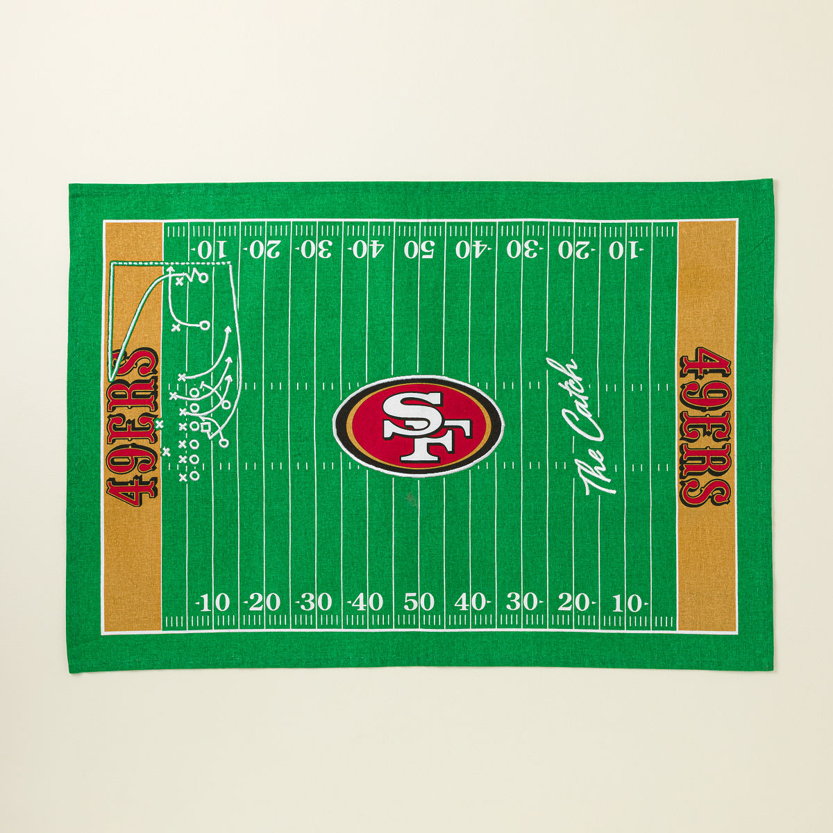 NFL End Zone Tea Towel - San Francisco 49ers