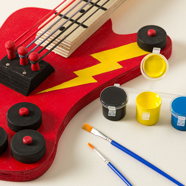 Wooden Guitar Builder Kit