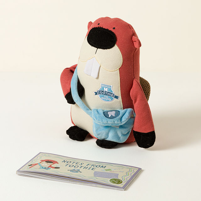 Toothie the Beaver Lost Tooth Messenger
