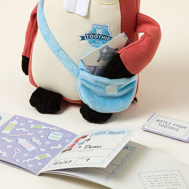 Toothie the Beaver Lost Tooth Messenger