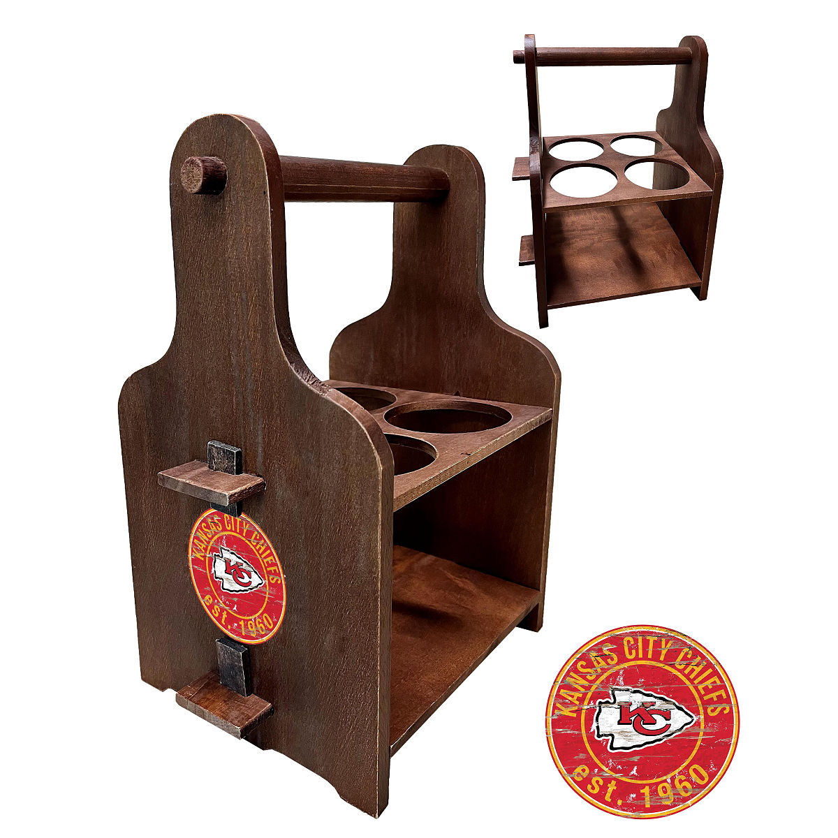 NFL Wine Caddy - Kansas City Chiefs