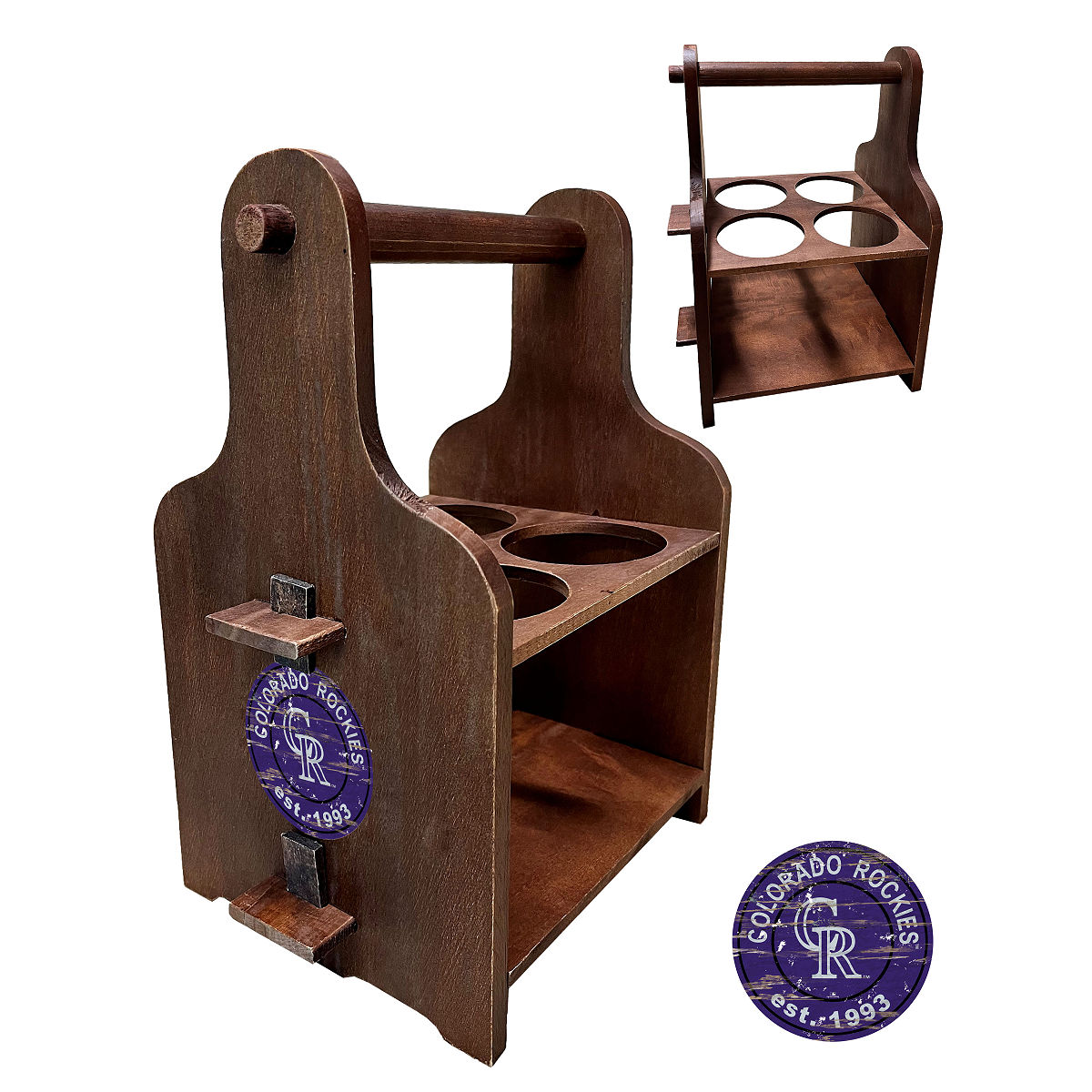 MLB Wine Caddy - Colorado Rockies