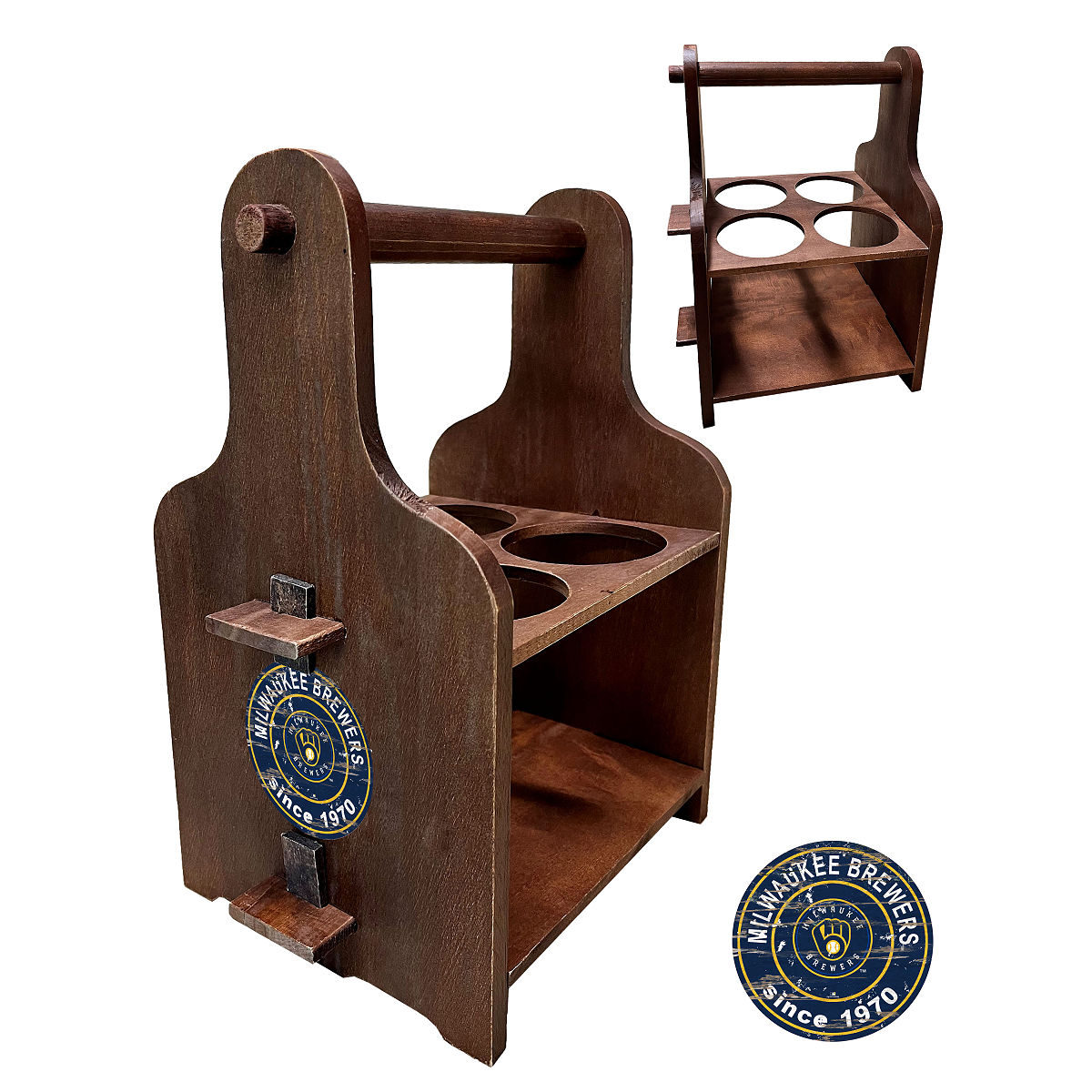 MLB Wine Caddy - Milwaukee Brewers