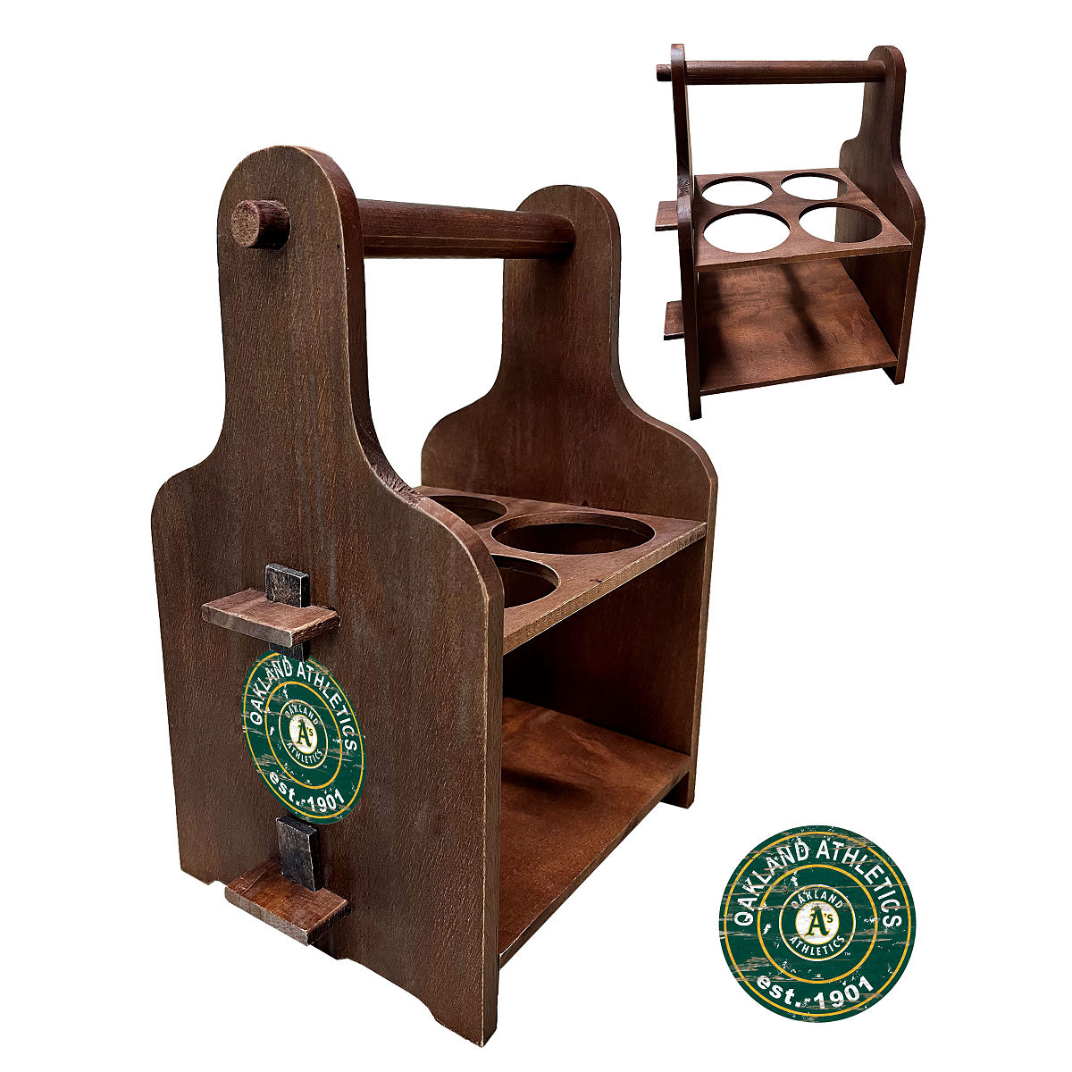 MLB Wine Caddy - Oakland Athletics
