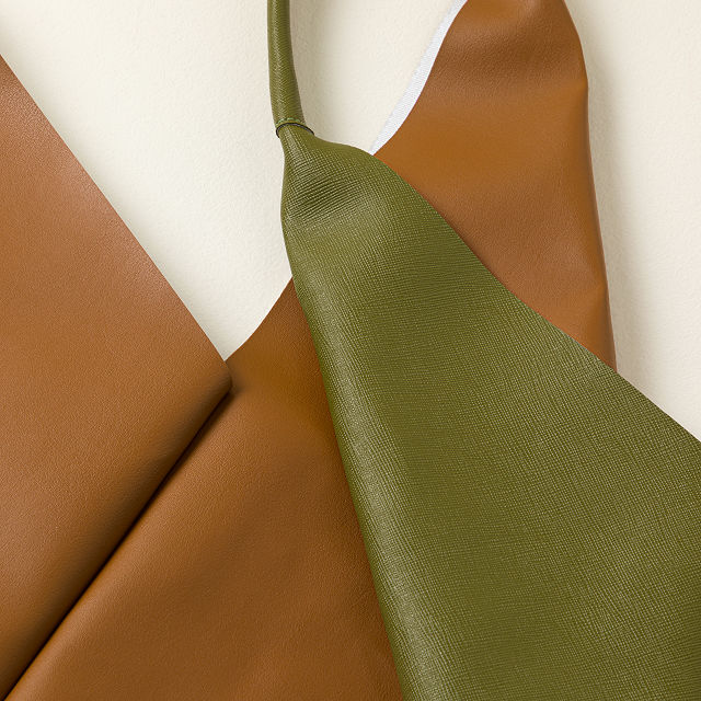 Origami Cactus Leather Bag