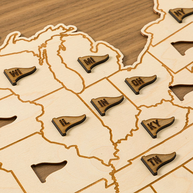 Personalized United States Golf Bucket List