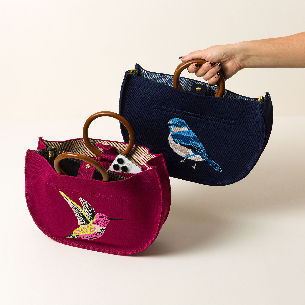 Uncommon Goods | For the Birds Handbag | bird handbag