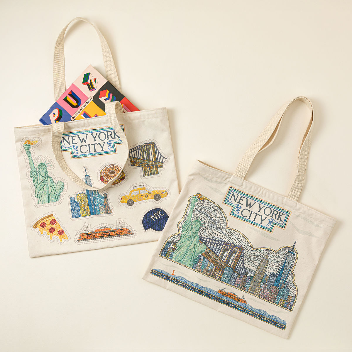 NYC Mosaic Tote Bag