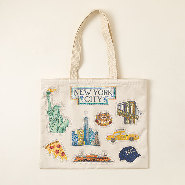 NYC Mosaic Tote Bag