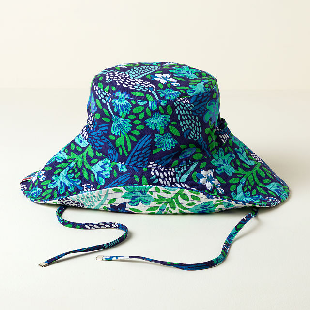 Hummingbird Reversible Packable Sun Hat