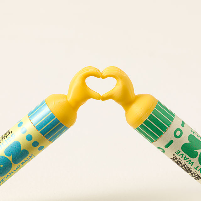 Heart Hands Shareable Lip Balm Set