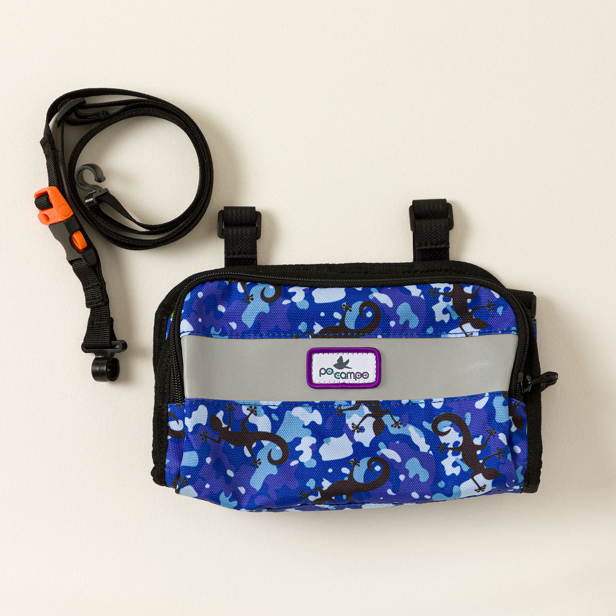 2-in-1 Handlebar & Crossbody Bag - Blue Gecko