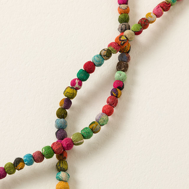 Repurposed Sari Eyeglasses Chain