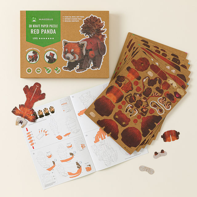 Posable Cardboard Animal Build Kit