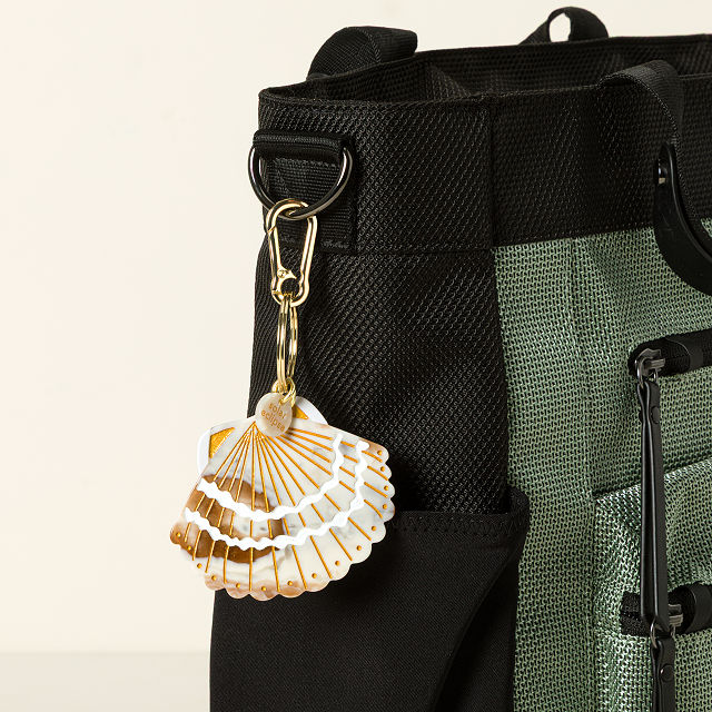 Seashell Treasure Bag Charm