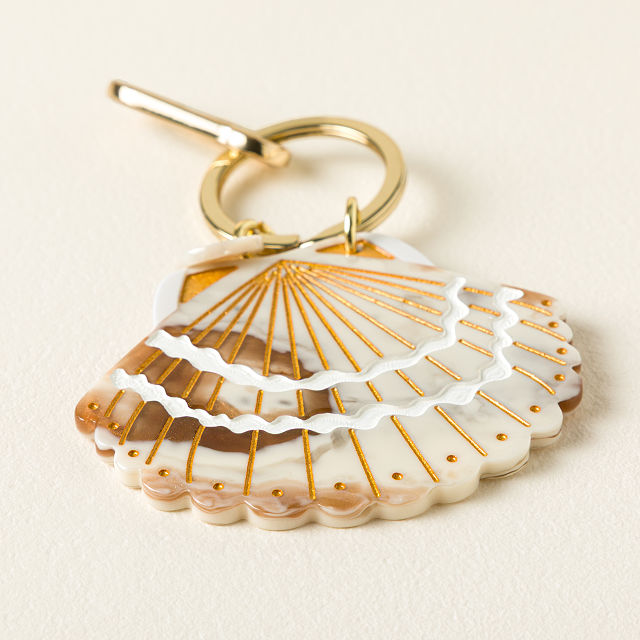 Seashell Treasure Bag Charm