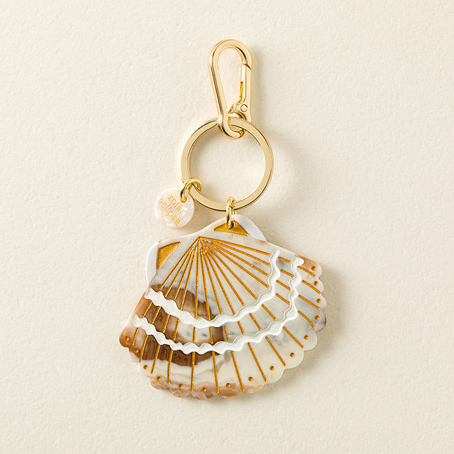 Seashell Treasure Bag Charm