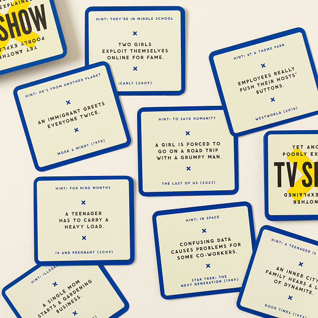 Poorly Explained TV Shows Game