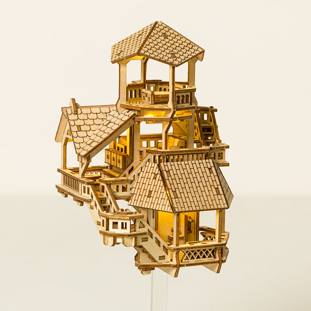 Light Up Plant Treehouse Build Kit