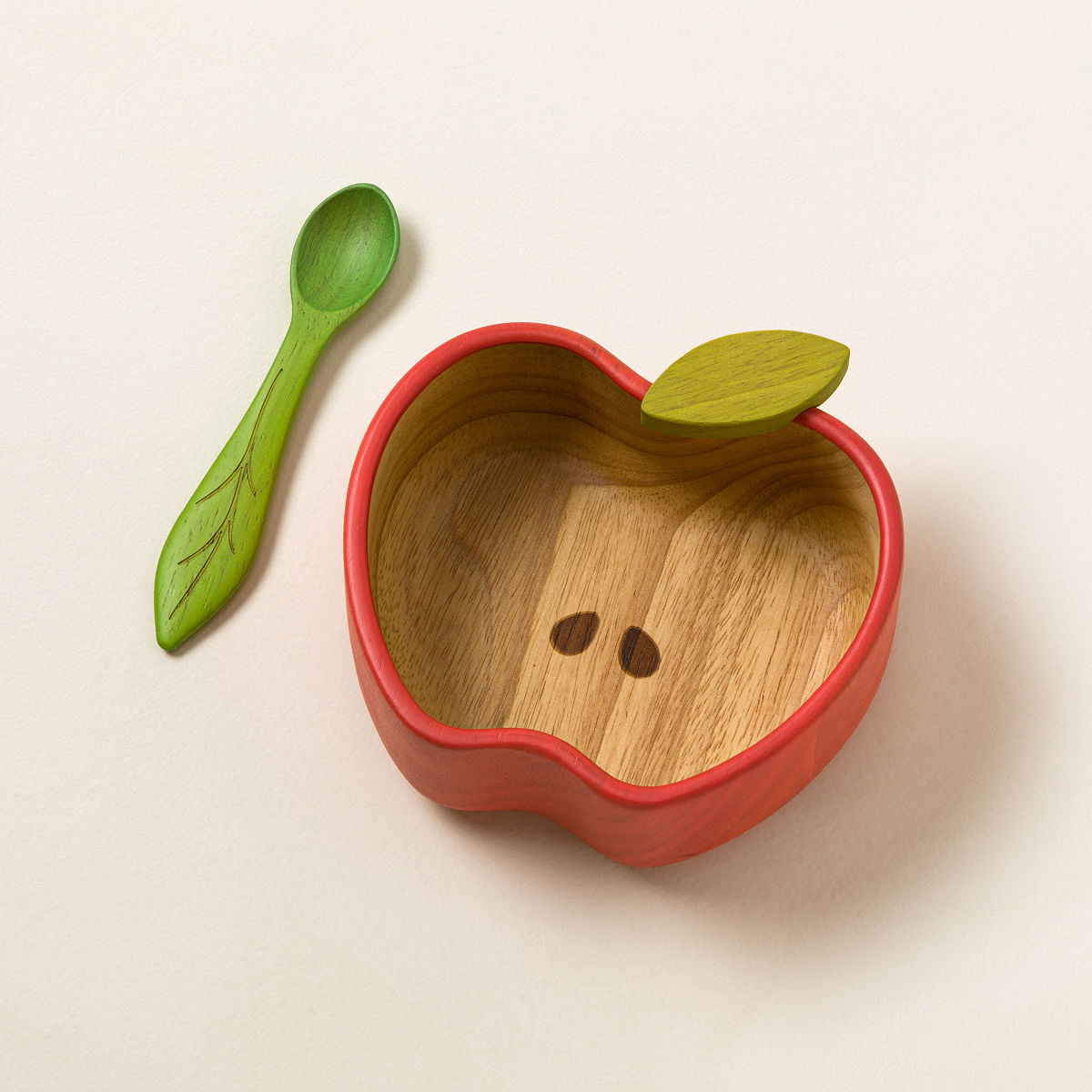 Healthy Harvest Natural Dining Sets - Apple bowl set
