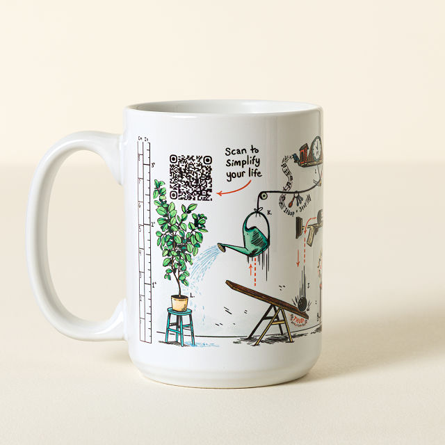 Daily Life Hack Interactive QR Mug