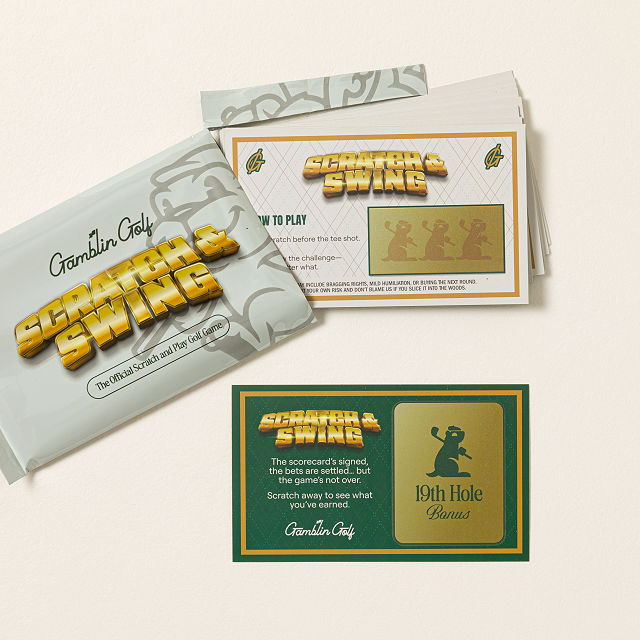 Scratch & Swing Golf Challenges - 3 game pack