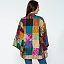 Reversible Silk Sari Kantha Jacket thumbnail 5