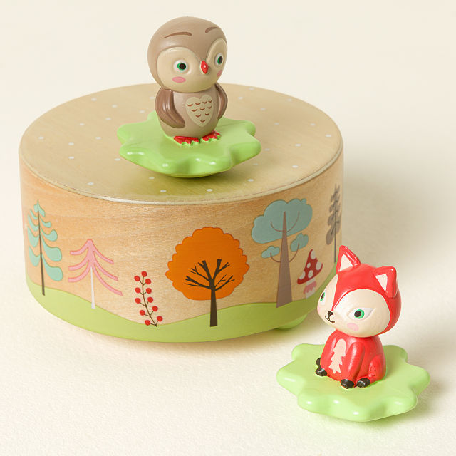 Woodland Melody Dance & Spin Music Box