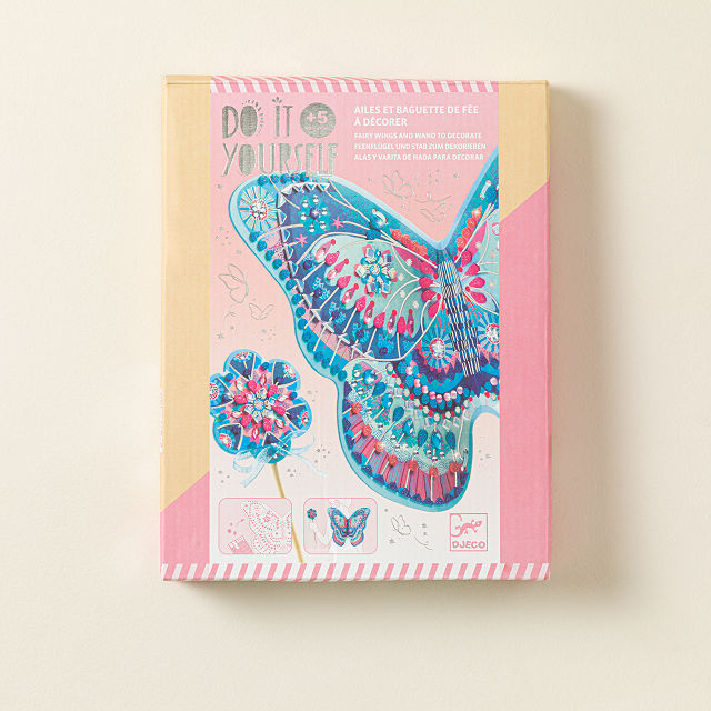 DIY & Dress Up Butterfly Wings and Wand