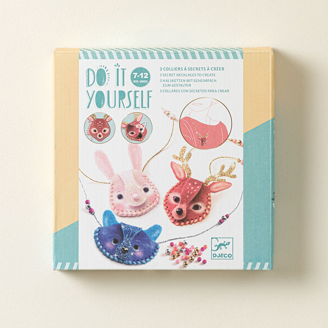 DIY Forest Friend Pouch Necklaces