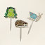 DIY Stained Glass Mosaic Plant Stake Kit thumbnail 3