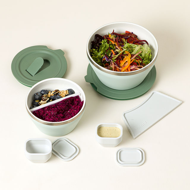 Stay Fresh Divided Bowl