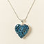 Multidimensional Heart Necklace thumbnail 1