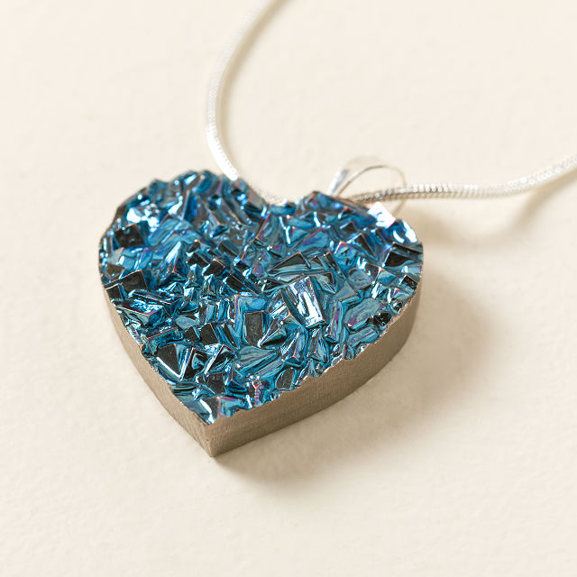 Multidimensional Heart Necklace