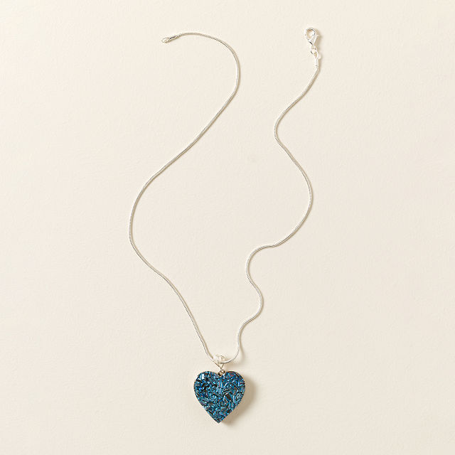 Multidimensional Heart Necklace