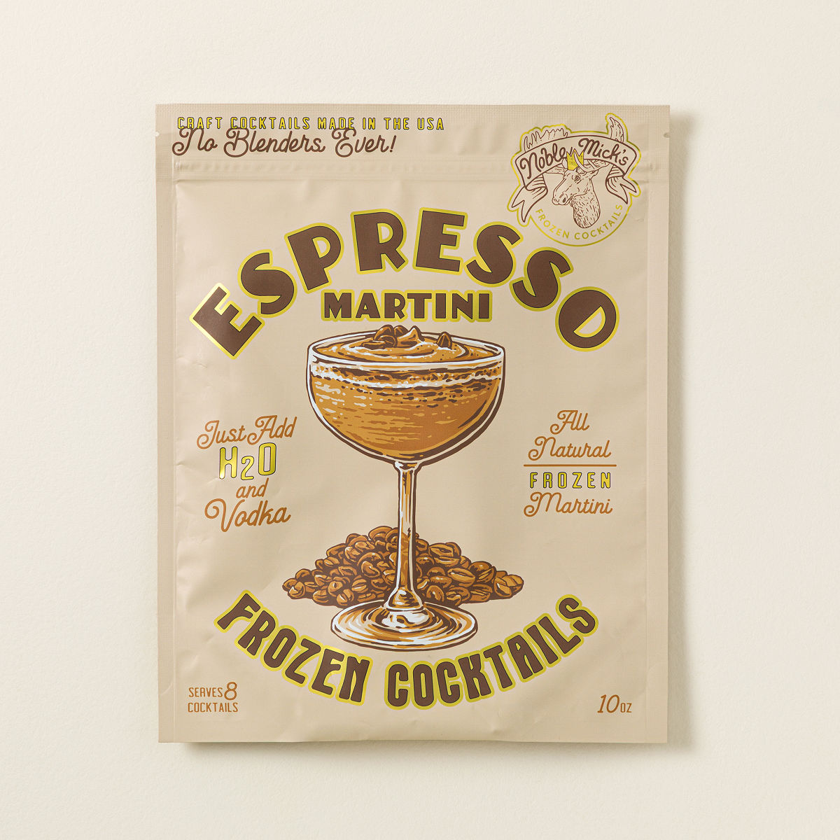 Just Add Booze - Frozen Cocktail Slushie Mix - Espresso Martini