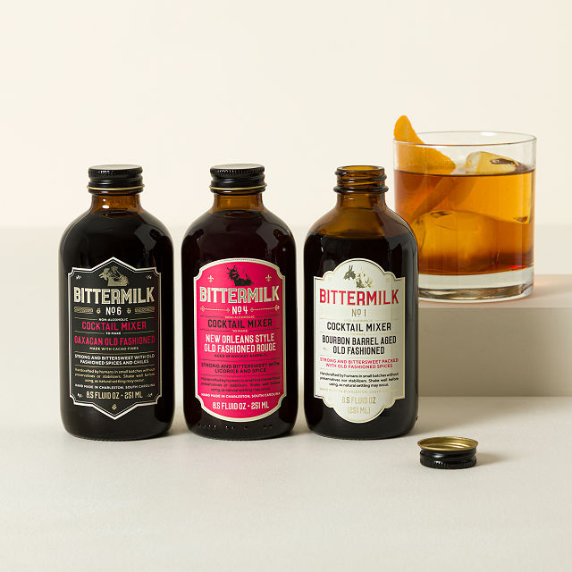 Old Fashioned Syrup Trio