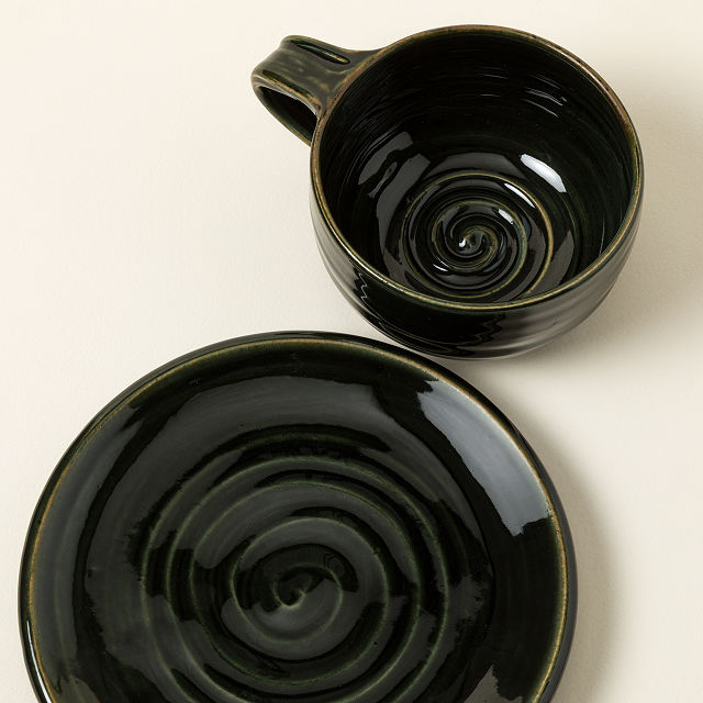 Soup & Crackers Mug Set