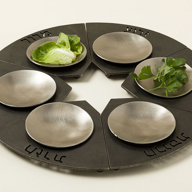 Flame-Cut Modular Seder Plate