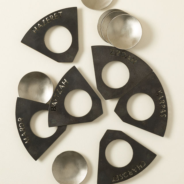 Flame-Cut Modular Seder Plate