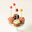 Beeswax Mushroom Birthday Candle Set thumbnail 1