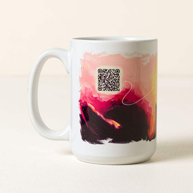 Embrace Each Day Morgan Harper Nichols QR Mug