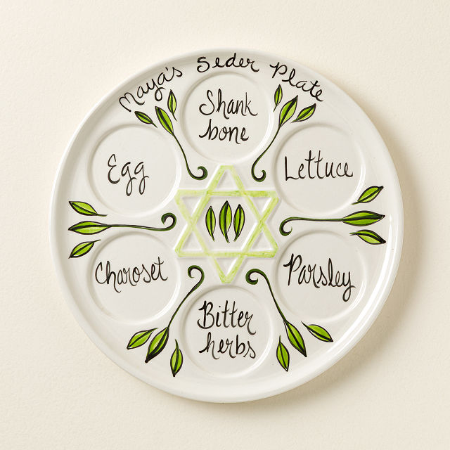 Personalized Seder Plate