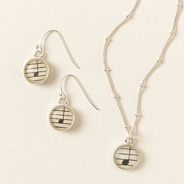 Vintage Sheet Music Jewelry