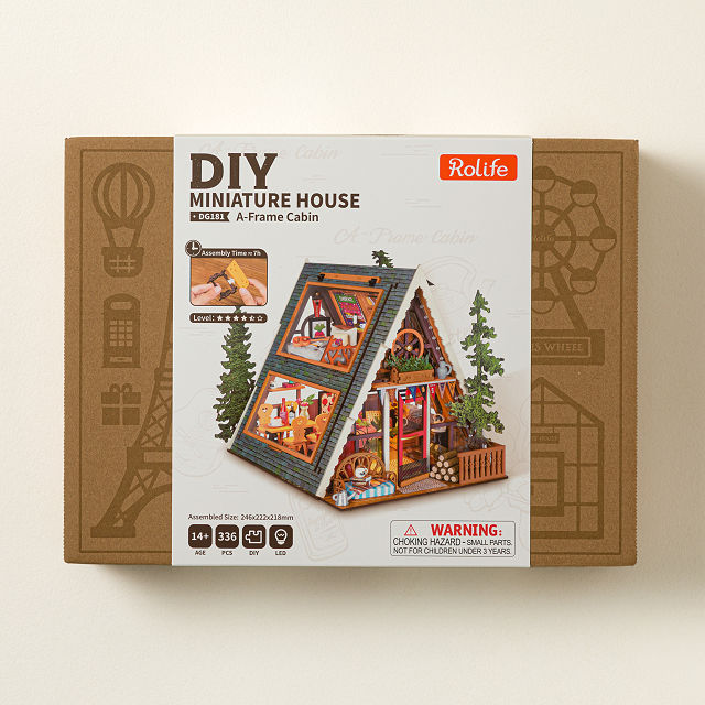 Cozy A-Frame Cabin DIY Building Kit