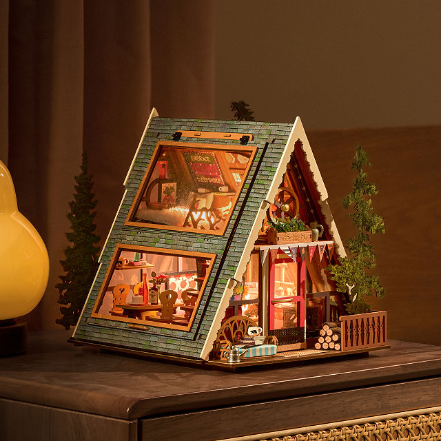 Cozy A-Frame Cabin DIY Building Kit
